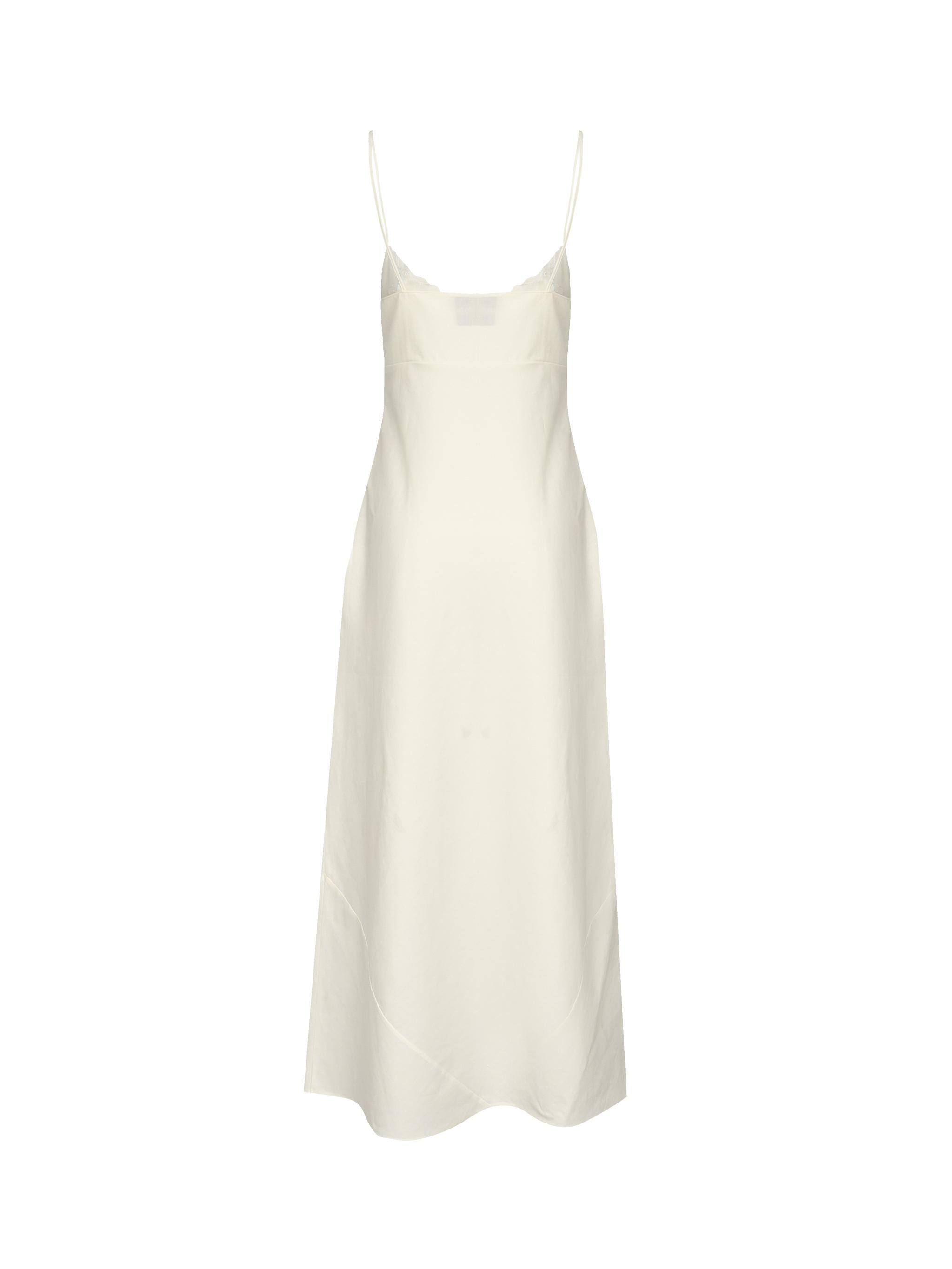 Abito lungo con ricami MF5874 17LVF0304 MIU MIU 