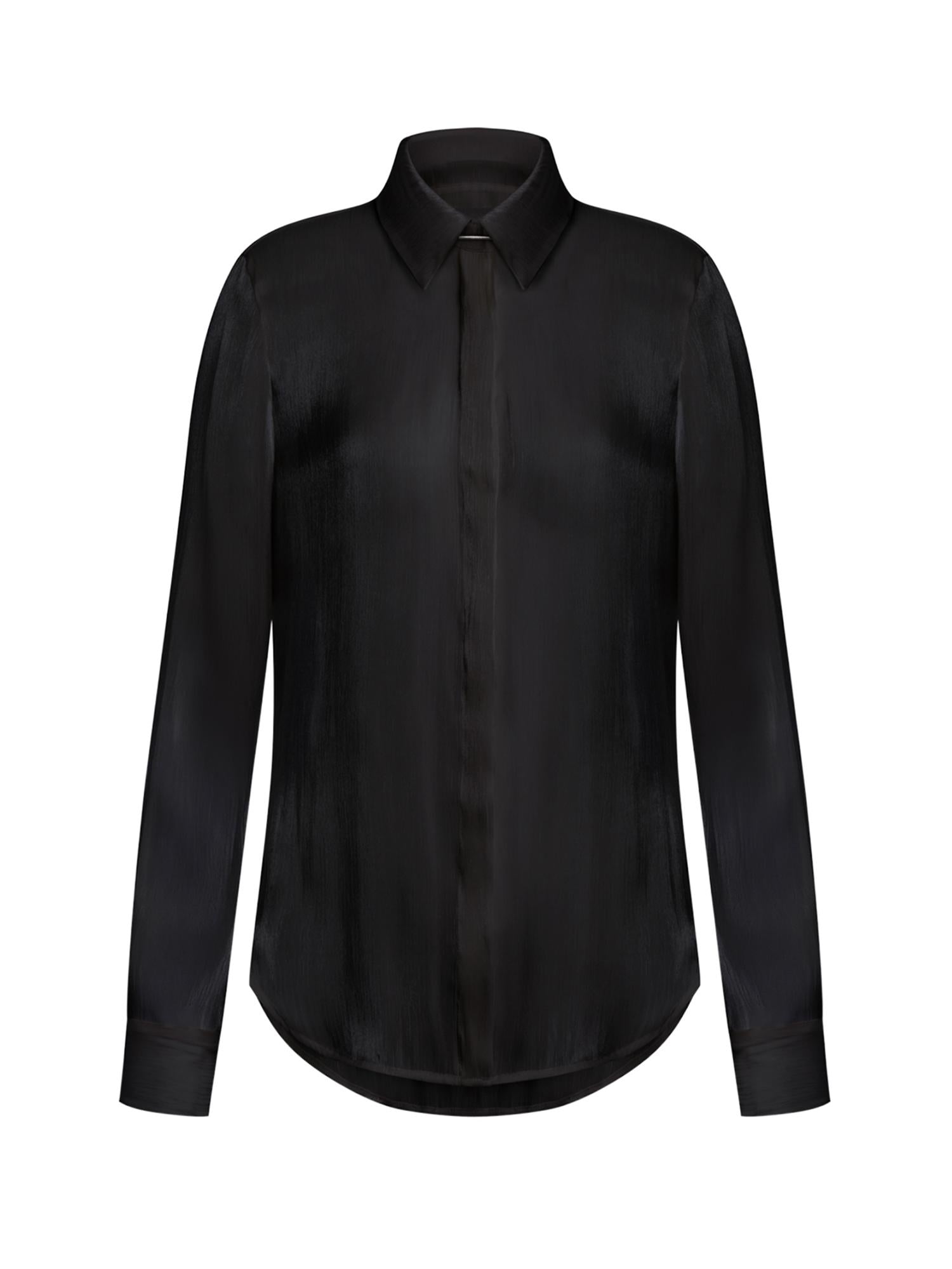 Camicia in chiffon di seta DC526 OF0205D999 DONDUP 