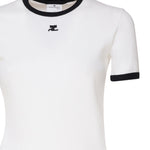 T-shirt in cotone VESJTS017JS0070 0098 COURREGES 