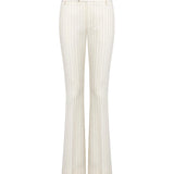 Pantaloni in fresco di lana gessato DP923 ES0080D001 DONDUP 