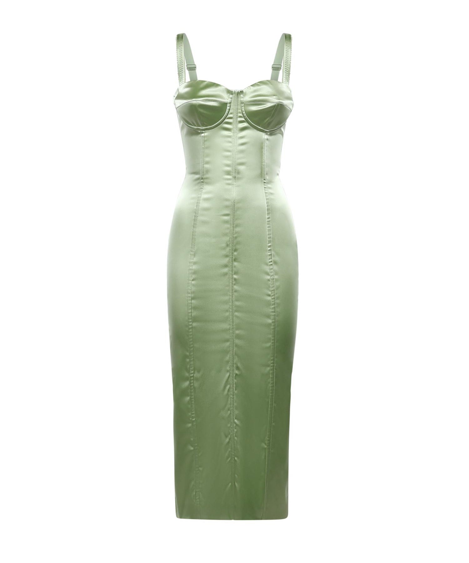 Abito in raso stretch F6DIHT FURADV0098 DOLCE & GABBANA 