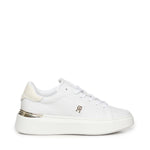 Sneakers in pelle con monogramma FW0FW08631 YBS TOMMY HILFIGER 