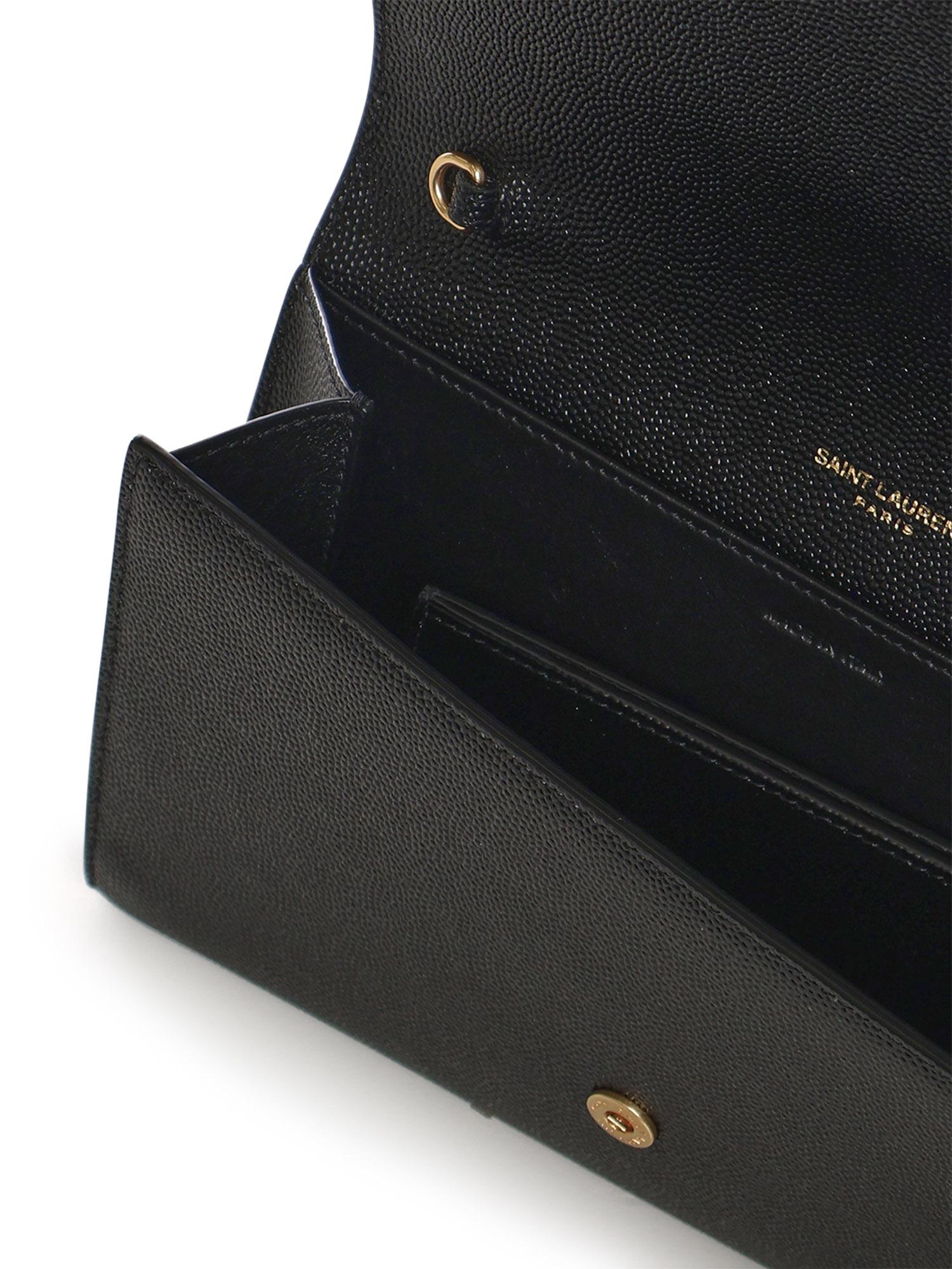 Pochette con catena Uptown 607788 1GF0J1000 SAINT LAURENT 