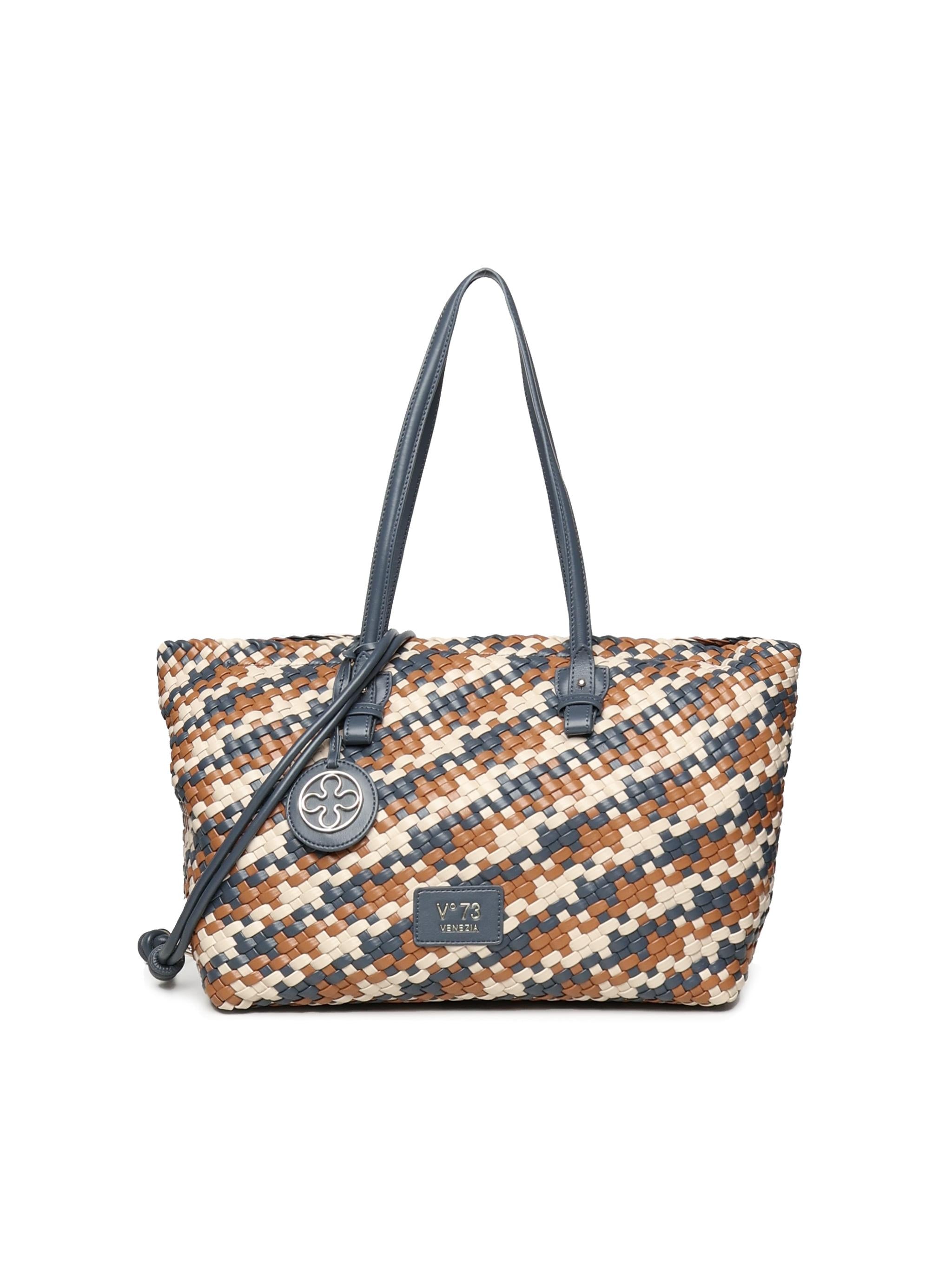 Borsa shopping Kornelia 73BS8VU01 KORNELIABLU/MULTICOLOR V° 73 