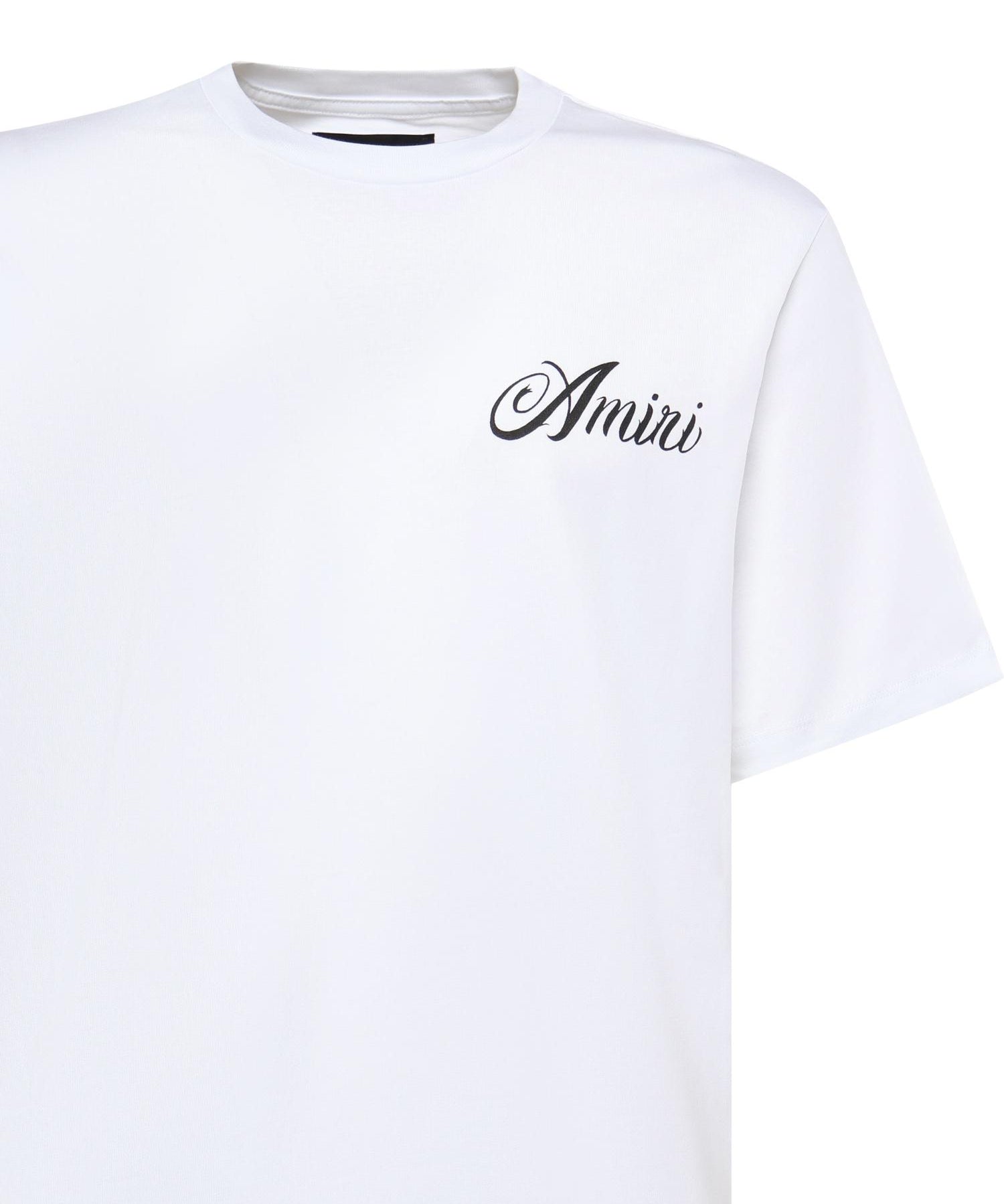 T-shirt con logo AMTOJR1010 100 AMIRI 