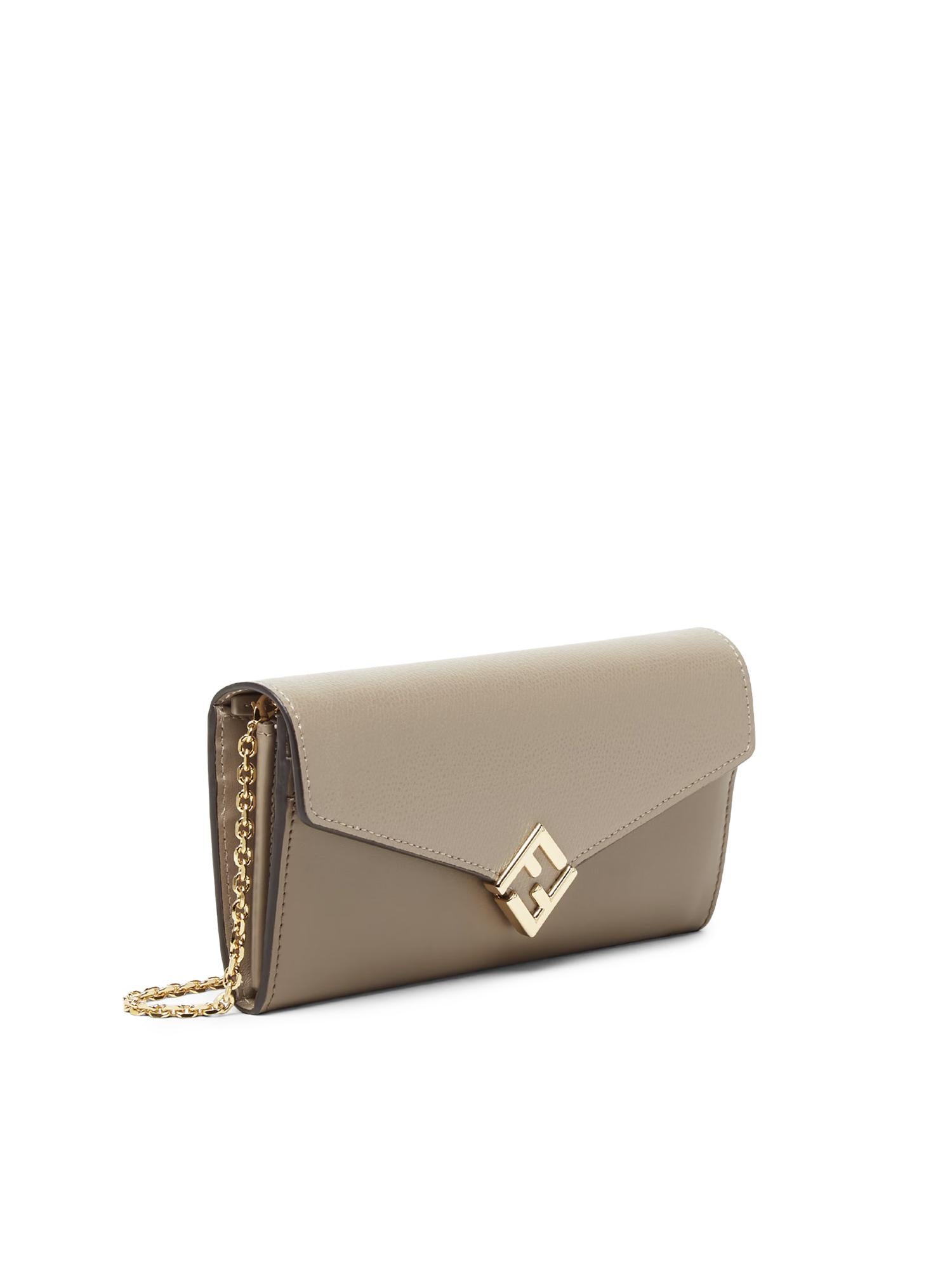 Portafoglio continental FF Diamonds in pelle 8M0365 ALV4F1N1G FENDI 