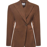 Blazer monopetto Ottavia T183021A TNC184CIGAR THE ANDAMANE 