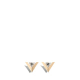 Orecchini Je Les V in metallo e cristalli<BR/><BR/> 7W0J0AX6 YCW9MN VALENTINO GARAVANI 