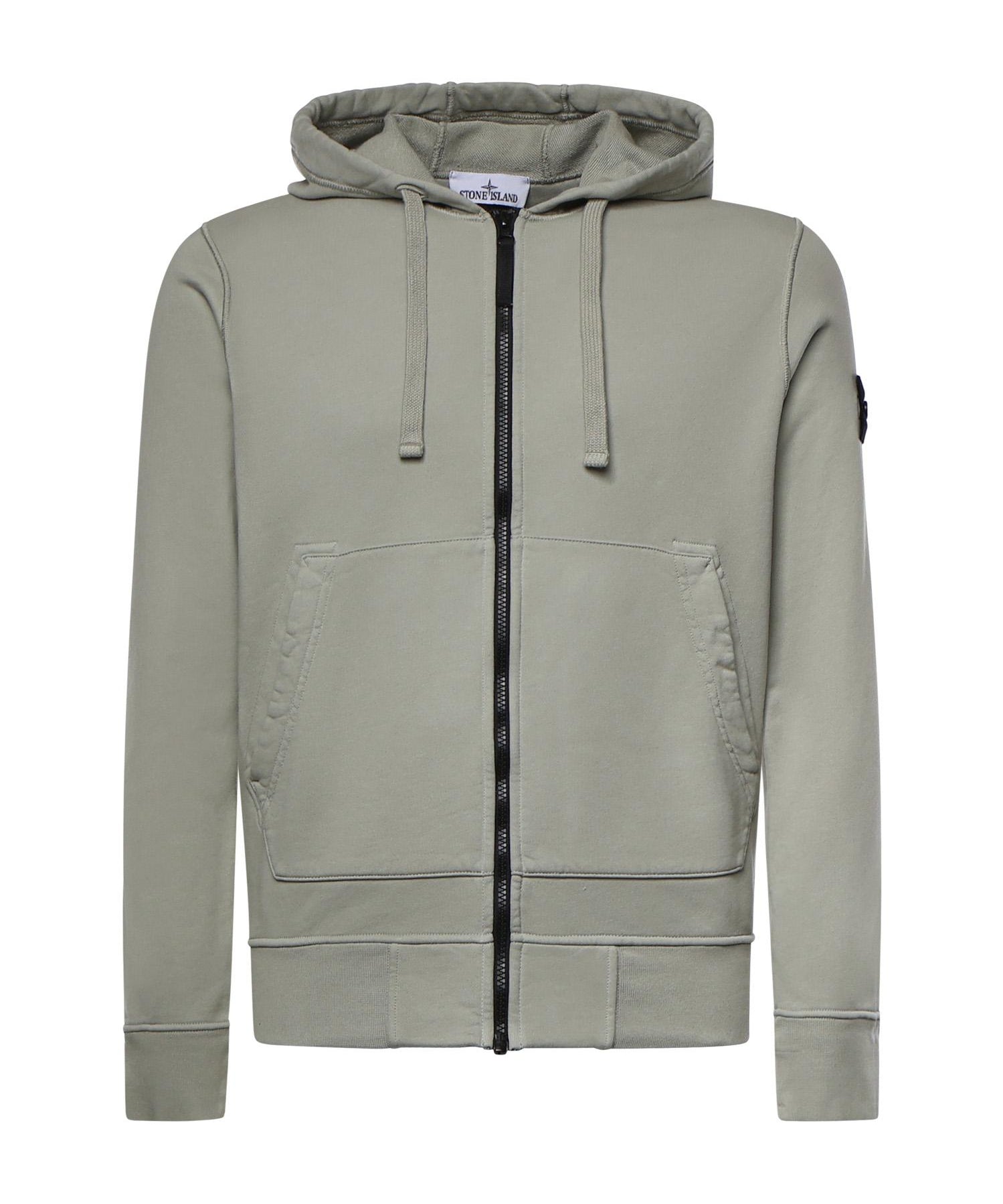 Felpa in cotone con logo L1S156100061 S0051V0055 STONE ISLAND 