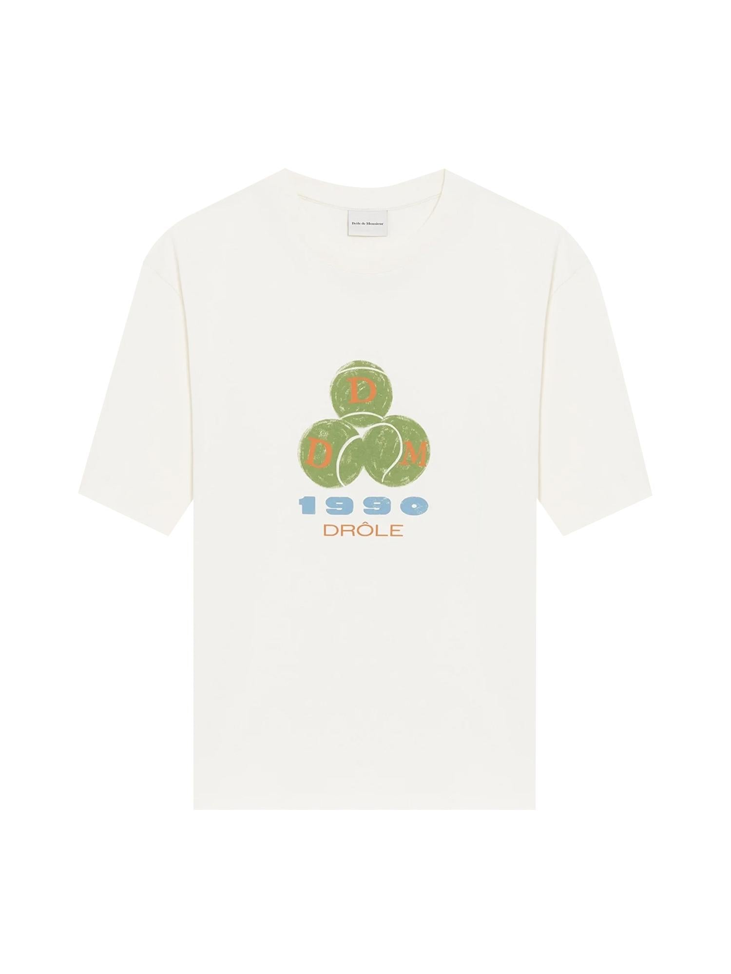T-shirt Drôle 1990 in jersey LTS328CO248 OW Drôle de Monsieur 