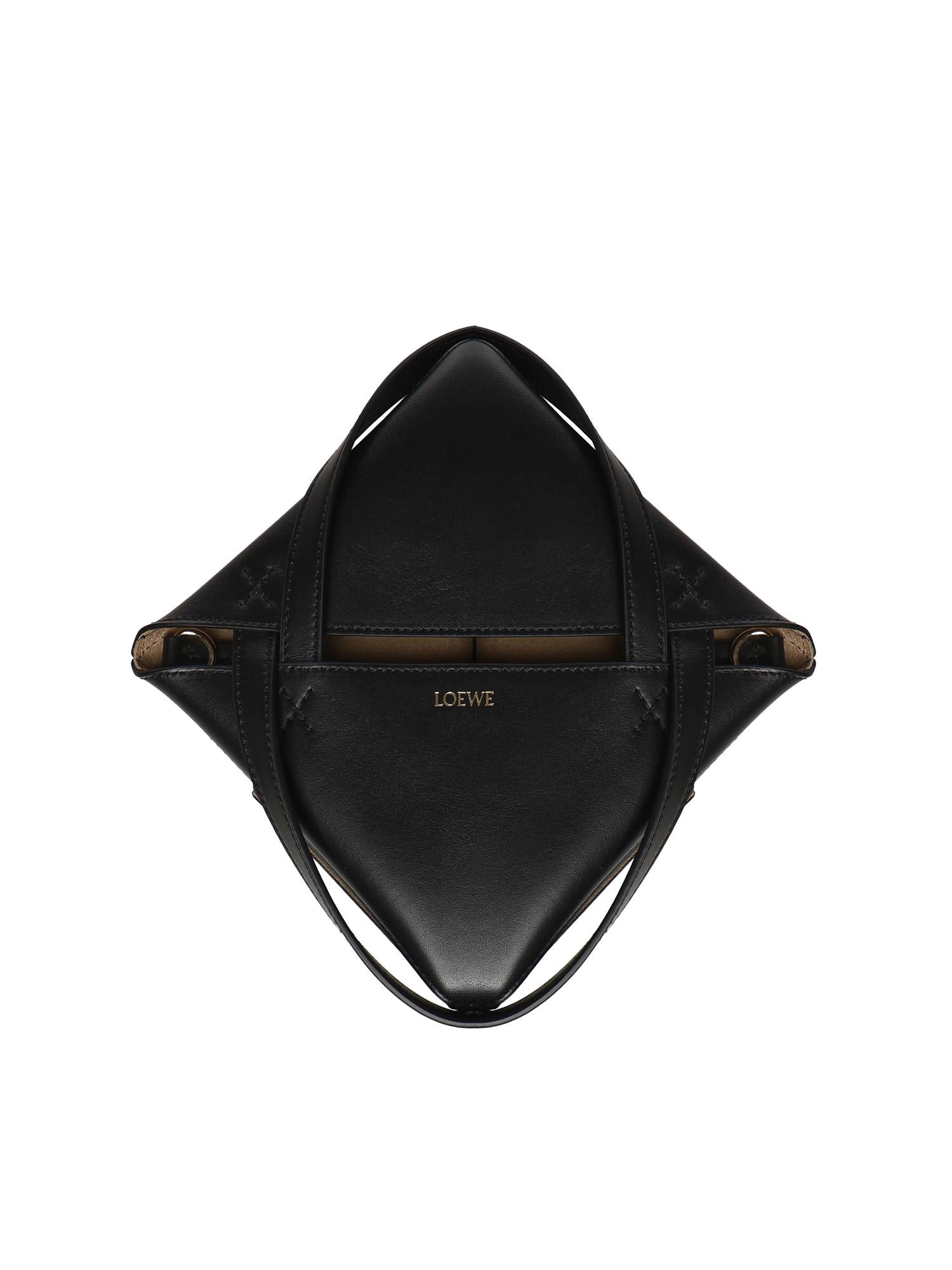 Borsa mini Puzzle Fold in vitello A657V25X01 1100 LOEWE 