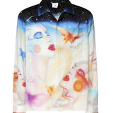 Camicia con stampa in seta UMPF25SH00602  CASABLANCA 