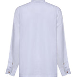 Camicia Rits in lino RITS BIANCO GALIANO 