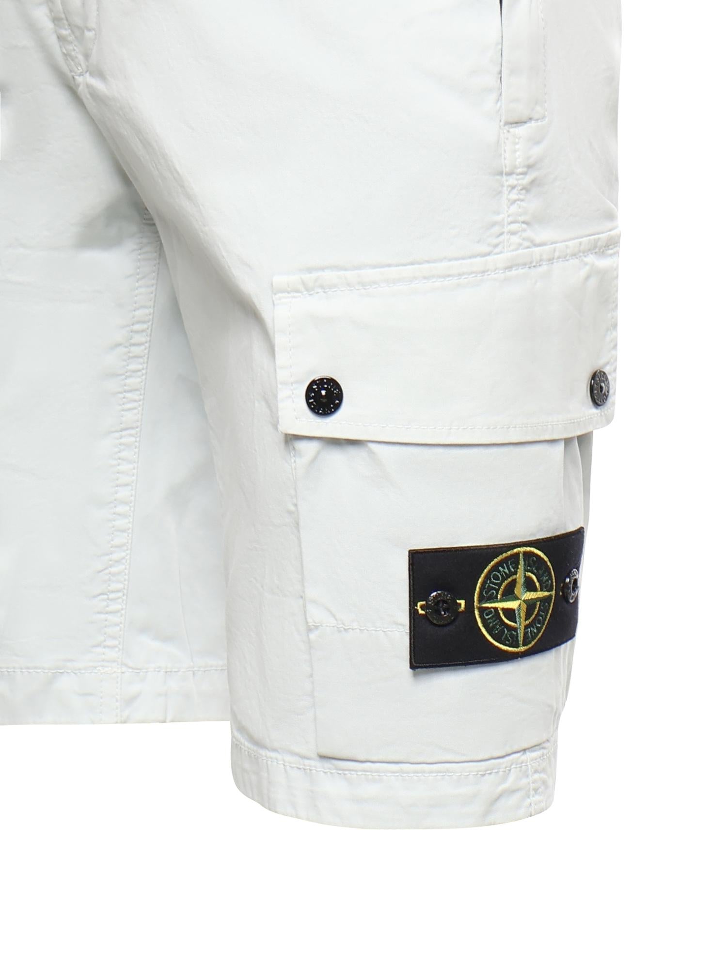 Bermuda cargo in twill di cotone L1S15L100019 S0A10V0041 STONE ISLAND 