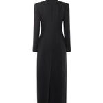 Cappotto lungo in panno 106123 A30GI84 PINKO 