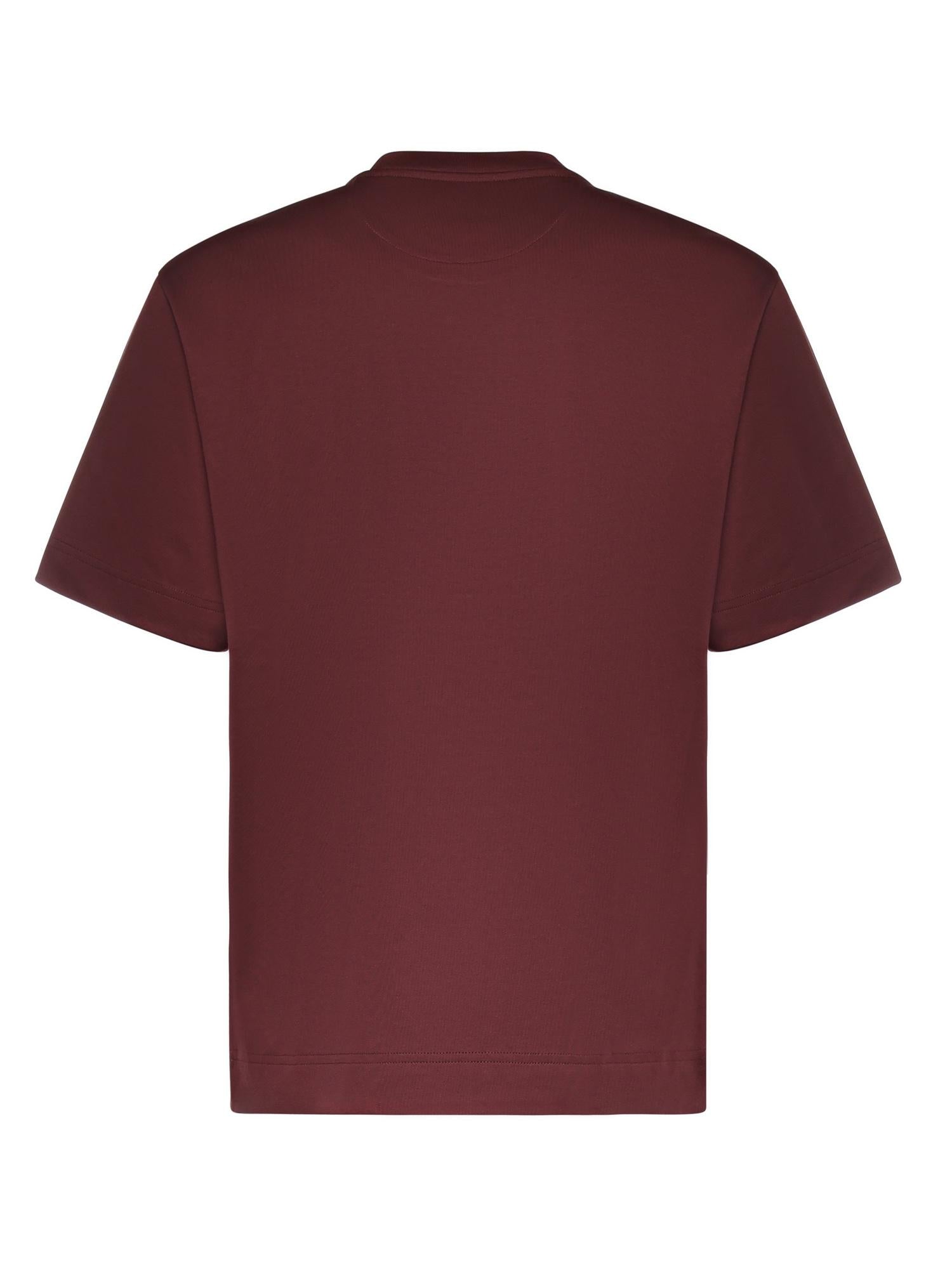 T-shirt in cotone con logo FY0936 ARYYF0HM6 FENDI 