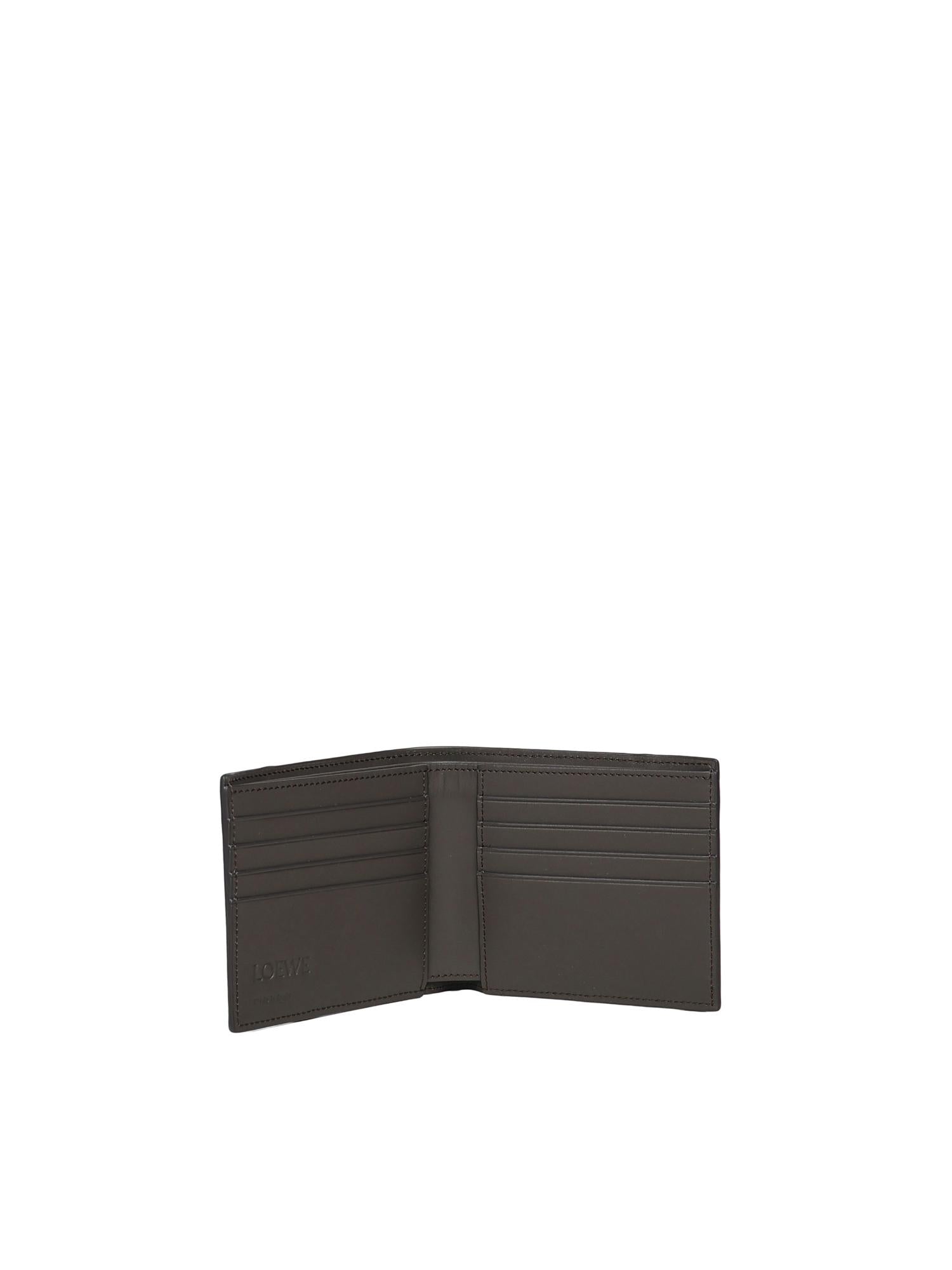 Portafoglio bifold Puzzle in pelle C510302X17 679 LOEWE 