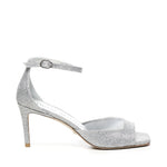 Sandali Nudistia in lurex SH998SLV  STUART WEITZMAN 