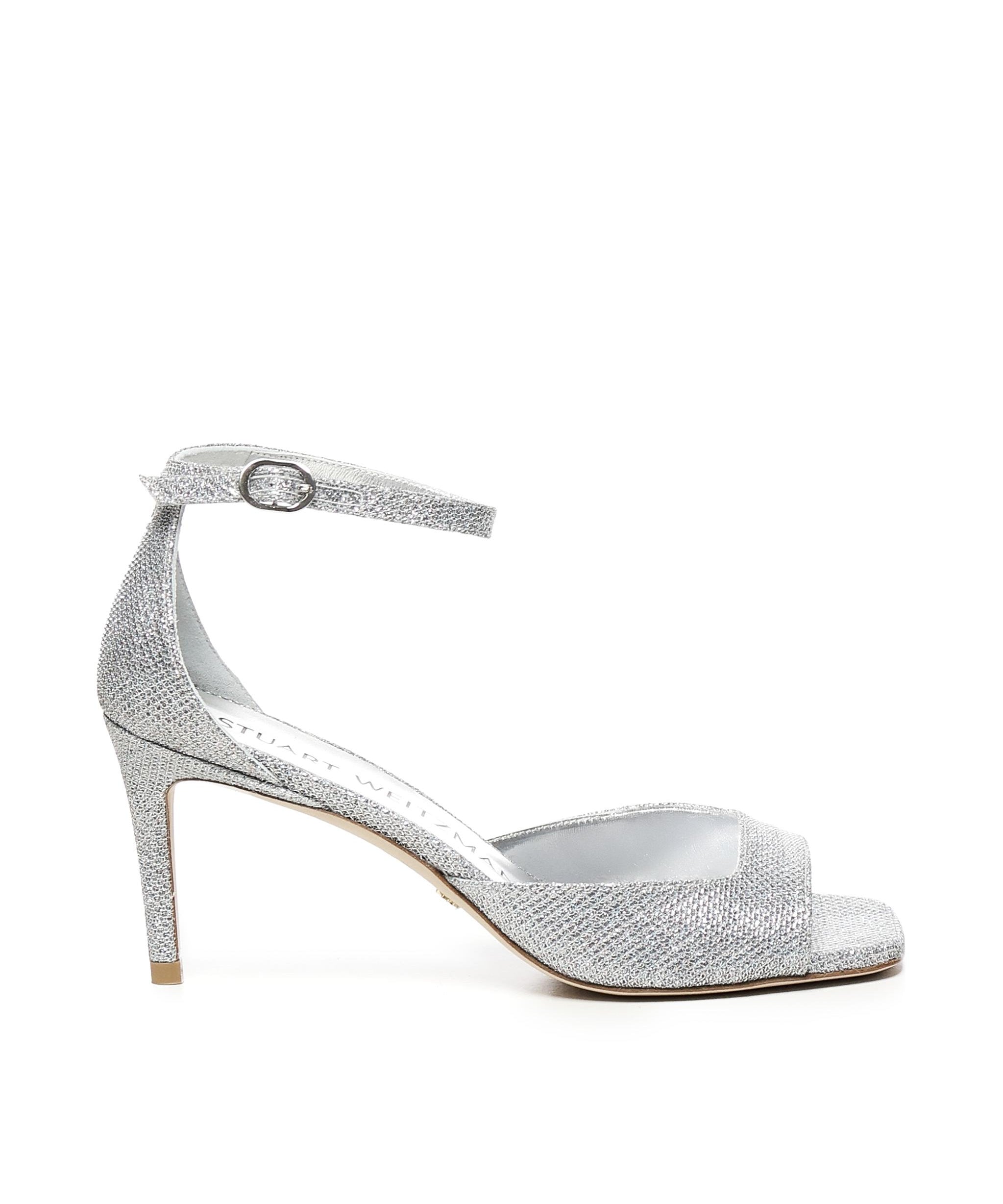 Sandali Nudistia in lurex SH998SLV  STUART WEITZMAN 