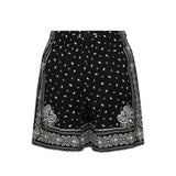 Pantaloncini corti stampa bandana 104792 A2FLZ1T PINKO 