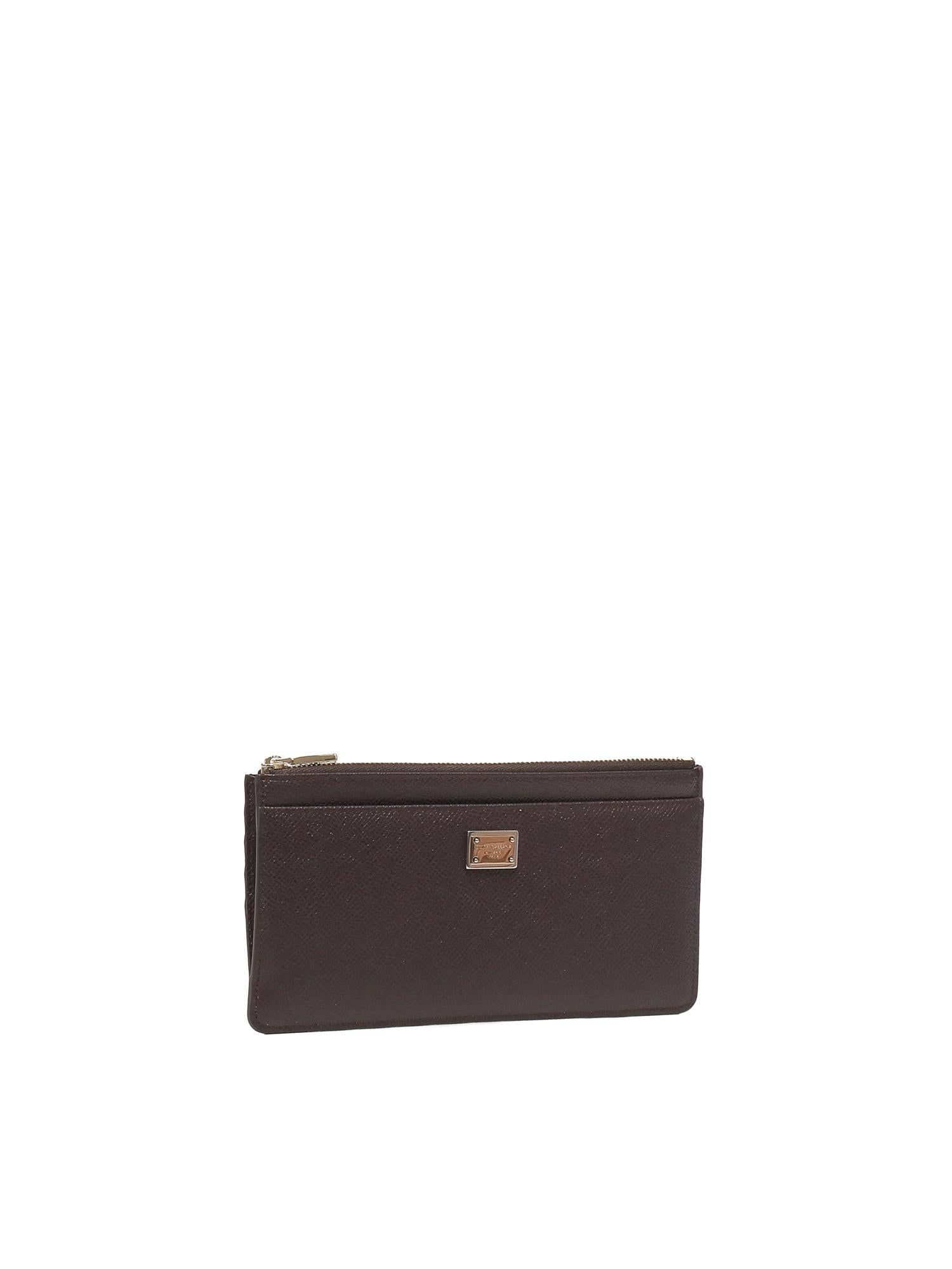 Portacarte in pelle di vitello con logo BI1265 A10018M073 DOLCE & GABBANA 