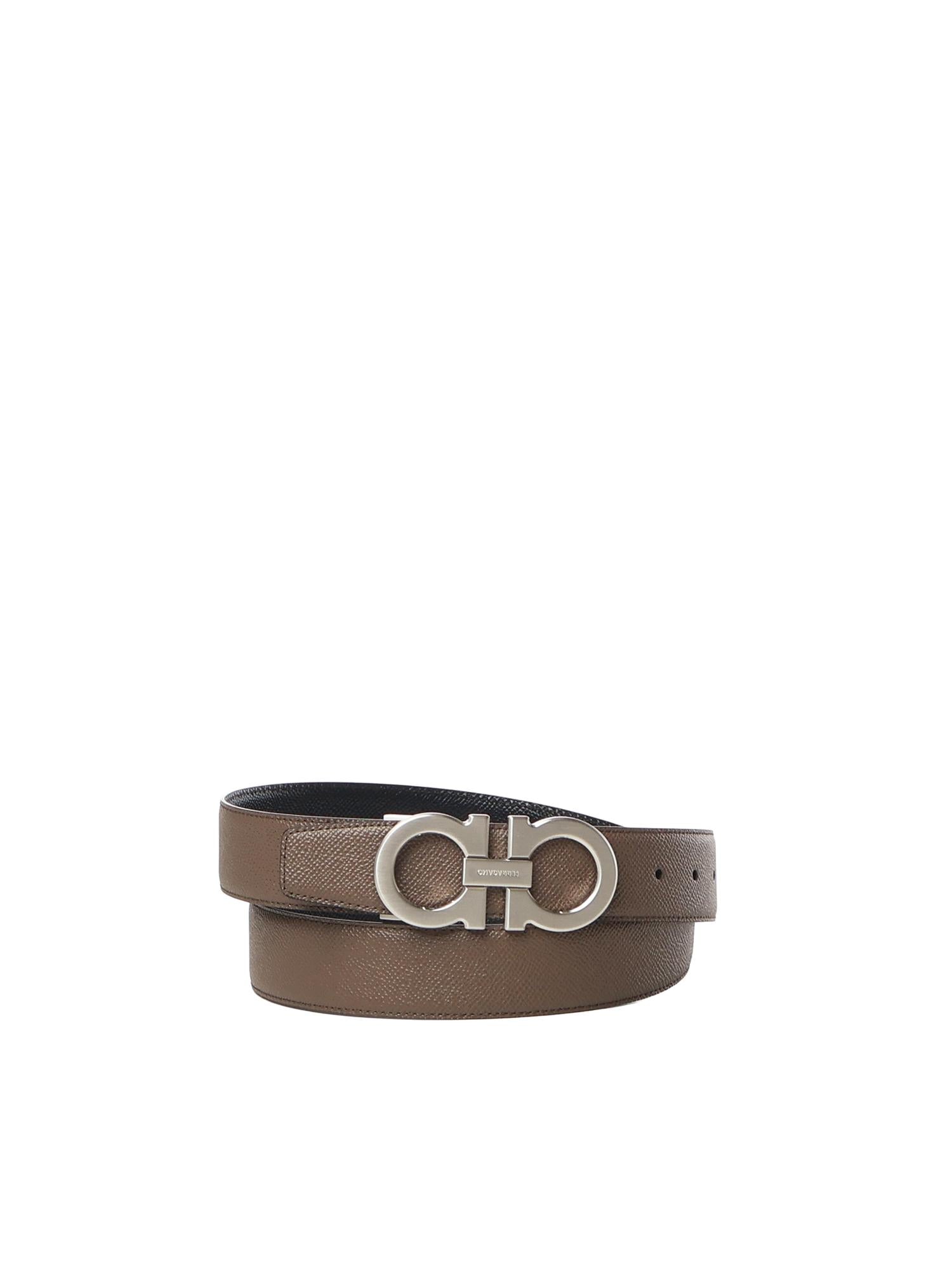 Cintura Gancini in pelle 679710 770654084 FERRAGAMO 