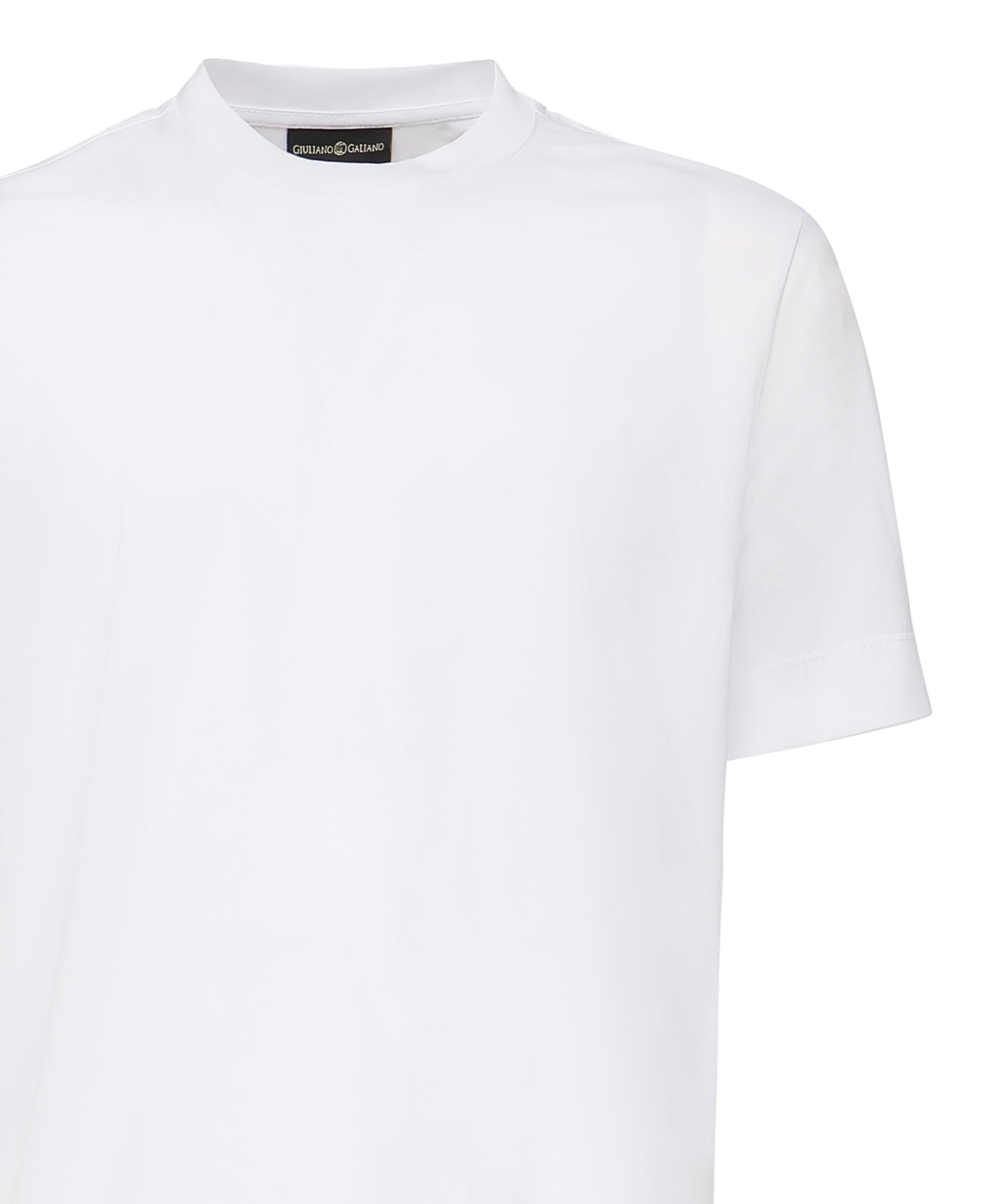 T-shirt Aigue in cotone AIGUE -BIANCO GIULIANO GALIANO 
