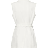 Gilet Becky con cintura 5RGN03 7115AMCDM MARCIANO BY GUESS 