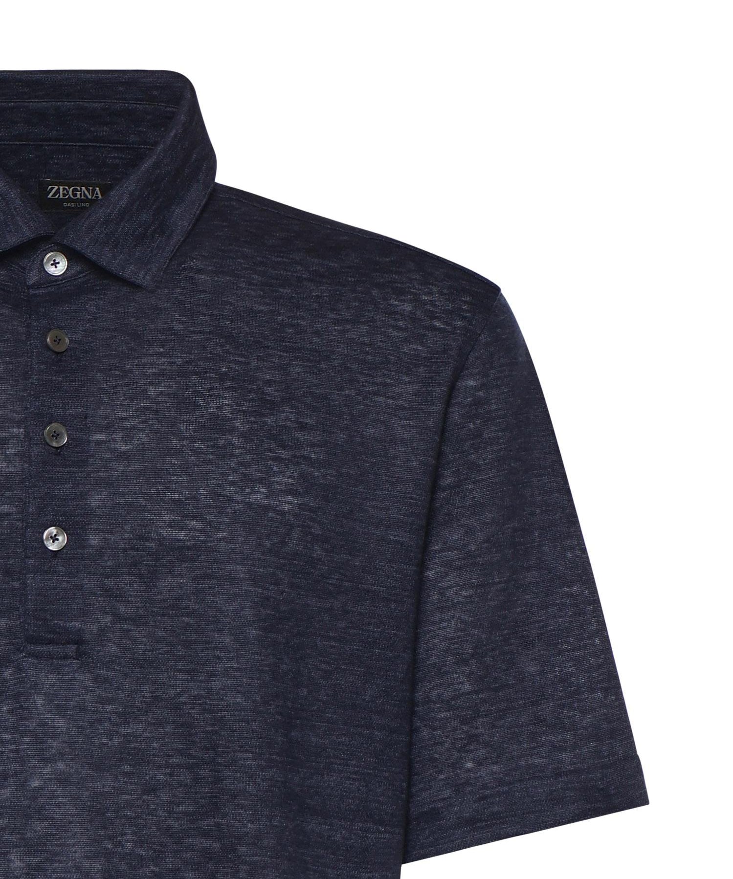 Polo in Oasi Lino UH352A3 H770422 ZEGNA 