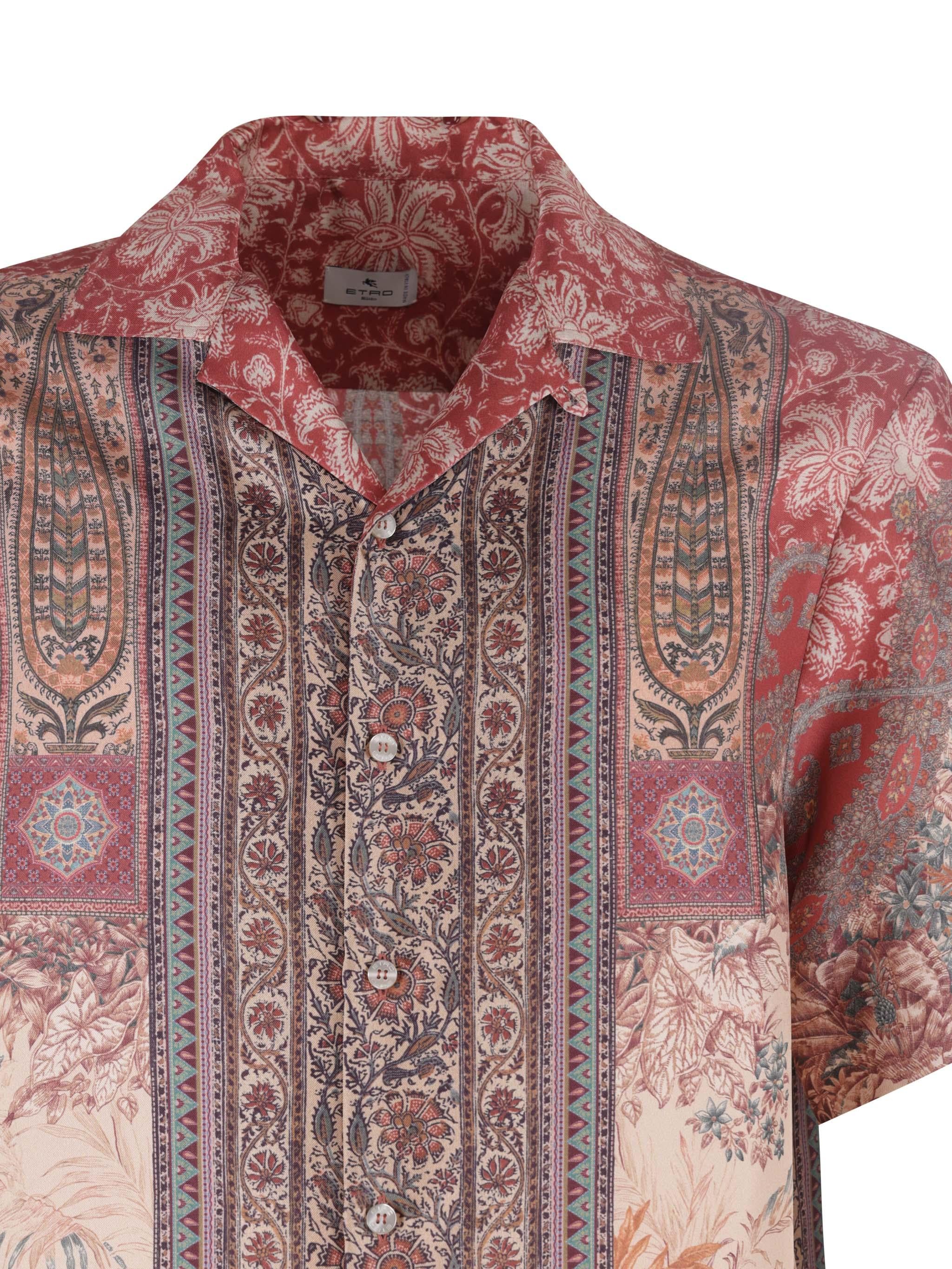 Camicia in seta stampata MRIC0013 AK575X0870 ETRO 