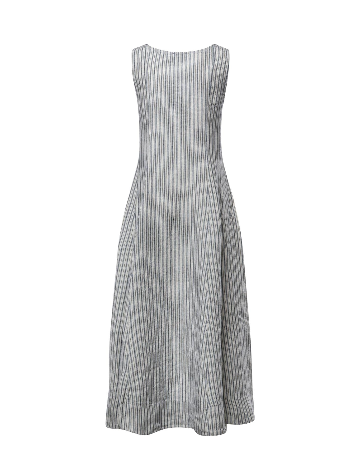 Abito in lino a righe 211B17459 001 POLO RALPH LAUREN 