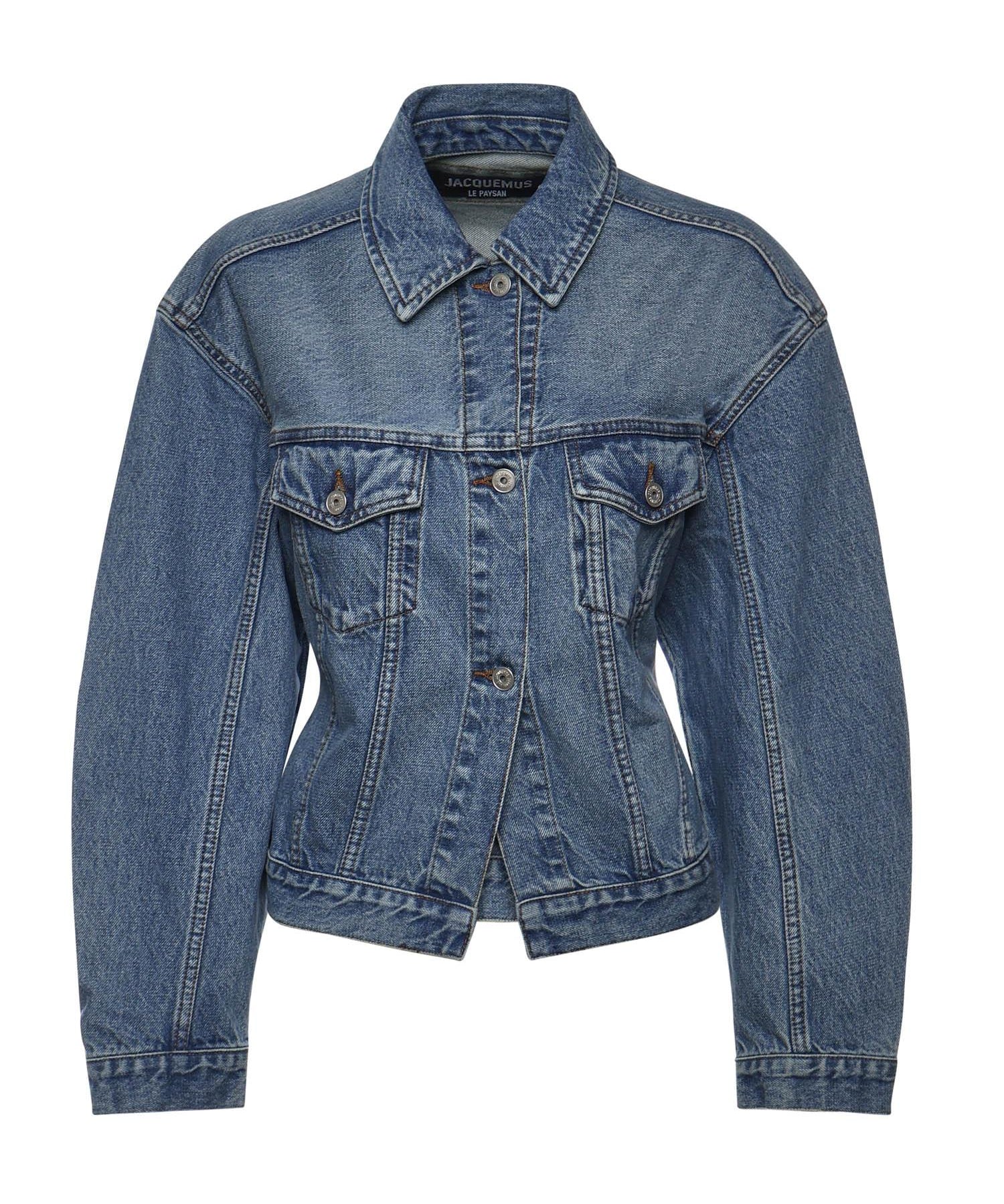 Giacca in denim de-Nîmes JAW00027AD00038 33C JACQUEMUS 