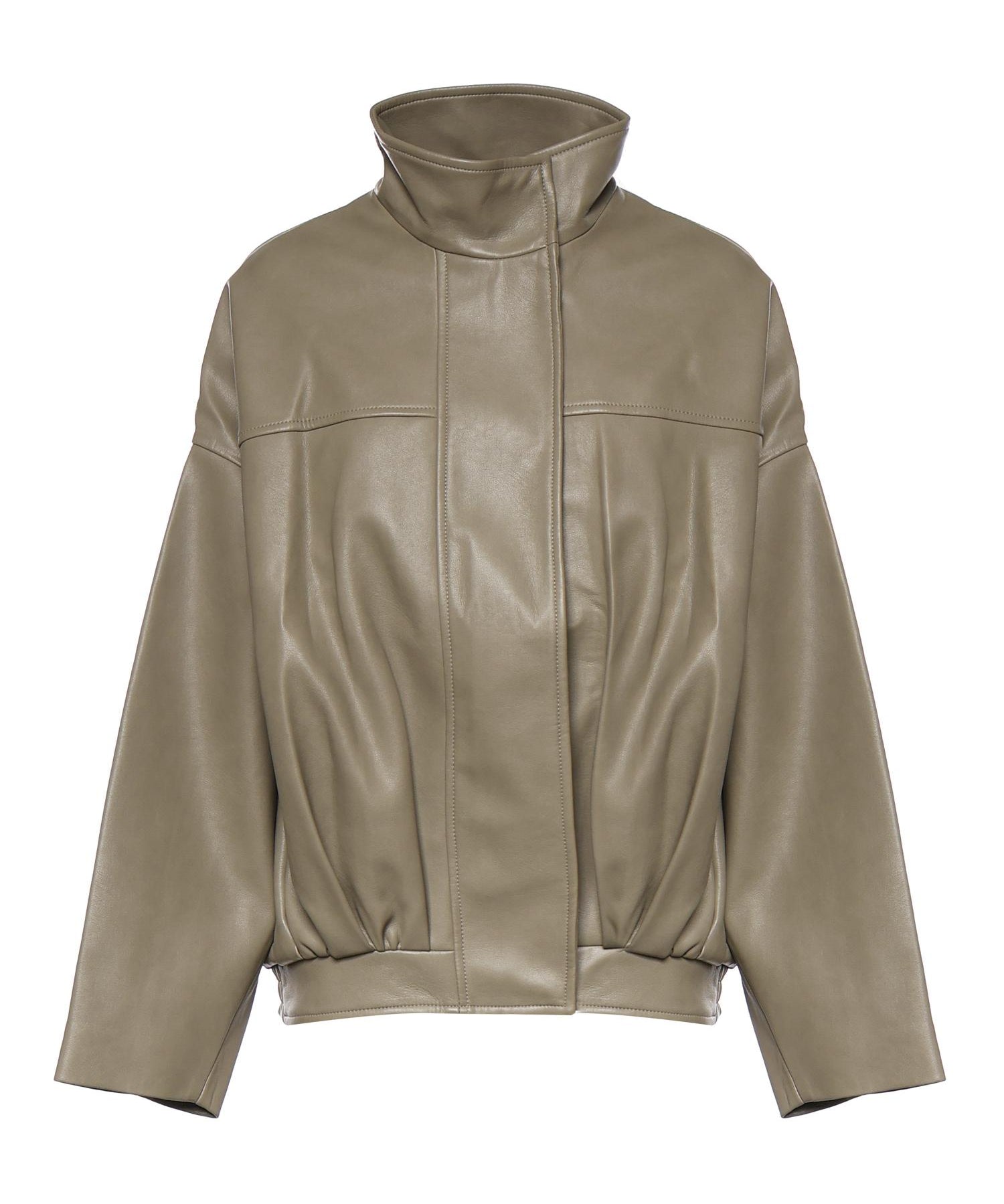 Bomber Veren in ecopelle JAFS21915430  THE FRANKIE SHOP 