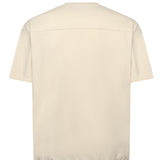 T-shirt Marcy in cotone MARCY BEIGE GIULIANO GALIANO 