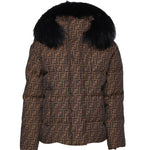 Giacca da sci FF jacquard FAN152 AWYDF118W FENDI 