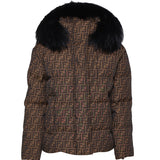 Giacca da sci FF jacquard FAN152 AWYDF118W FENDI 