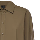 Camicia in popeline con dettagli in pizzo 107603 A3NEX22 PINKO 