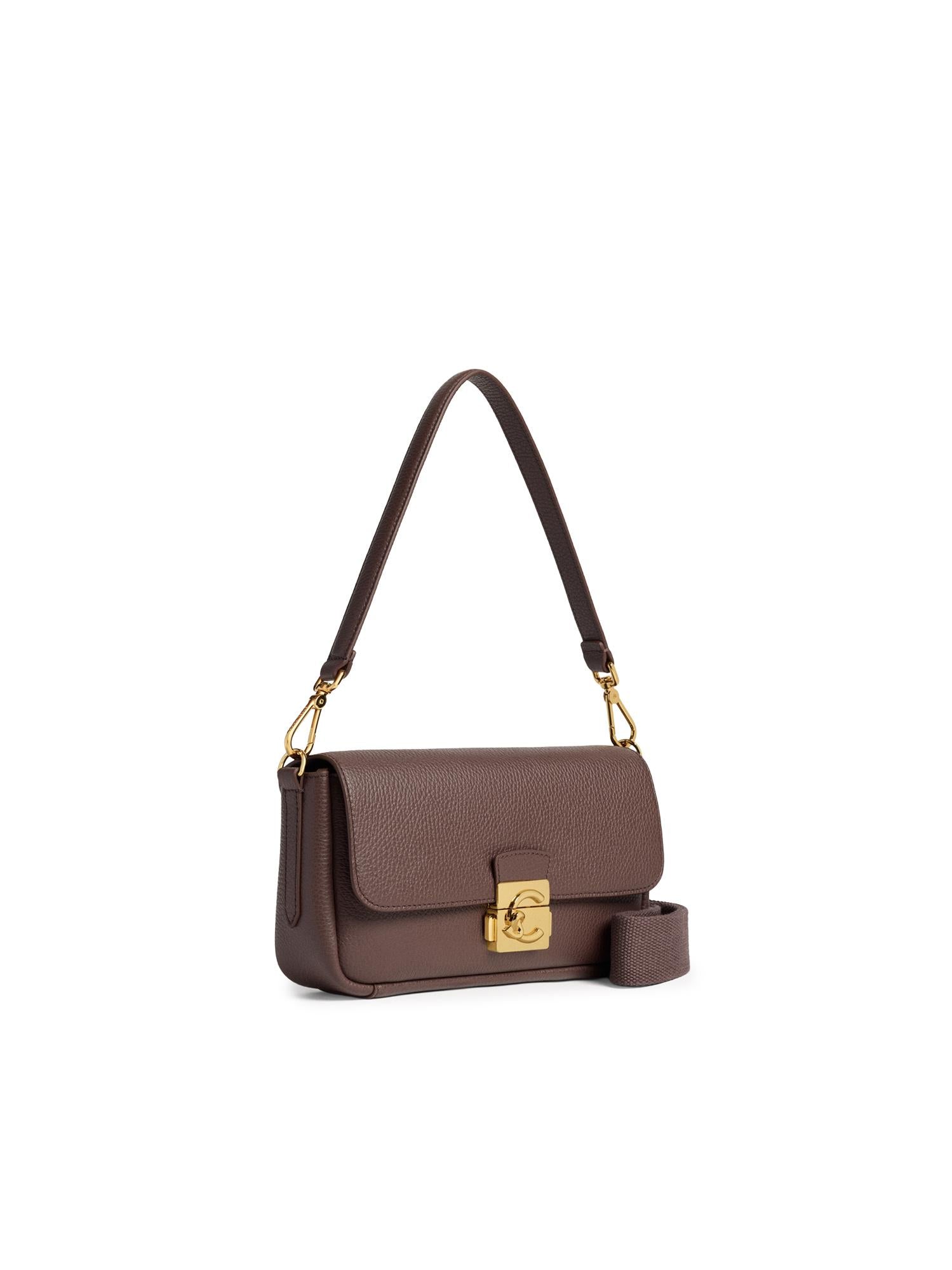 Borsa C-Me Lock Medium in pelle E1U4K120201 R49 COCCINELLE 