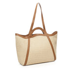 Tote bag Amalia in crochet e pelle E1S9S110101 552 COCCINELLE 
