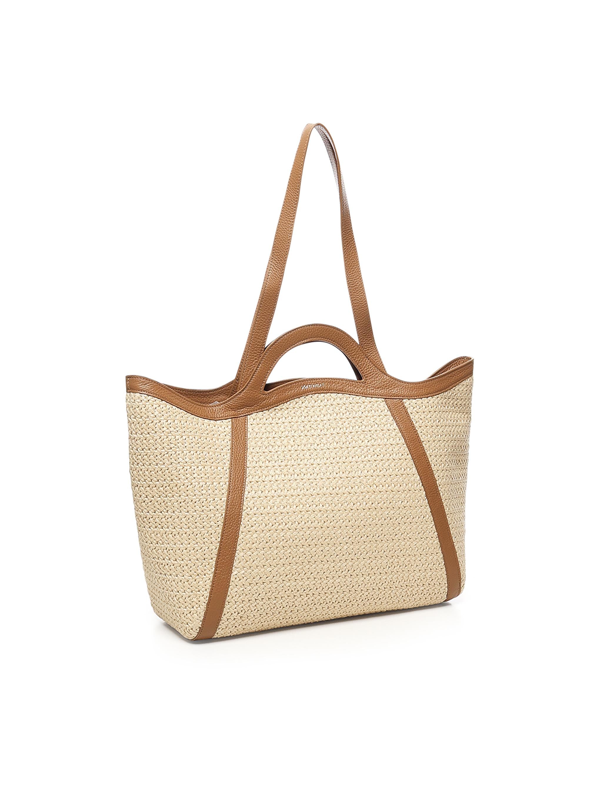 Tote bag Amalia in crochet e pelle E1S9S110101 552 COCCINELLE 
