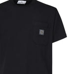 T-shirt con toppa Compass K1S152100219 S0057V0020 STONE ISLAND 
