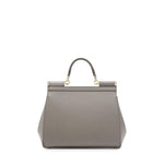 Borsa a mano Sicily grande in pelle Dauphine BB6002 B100180045 DOLCE & GABBANA 