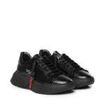 Sneaker Nemesis 2 Triple in pelle NEMESIS2 TRIPLE CROCKNERO GIULIANO GALIANO 