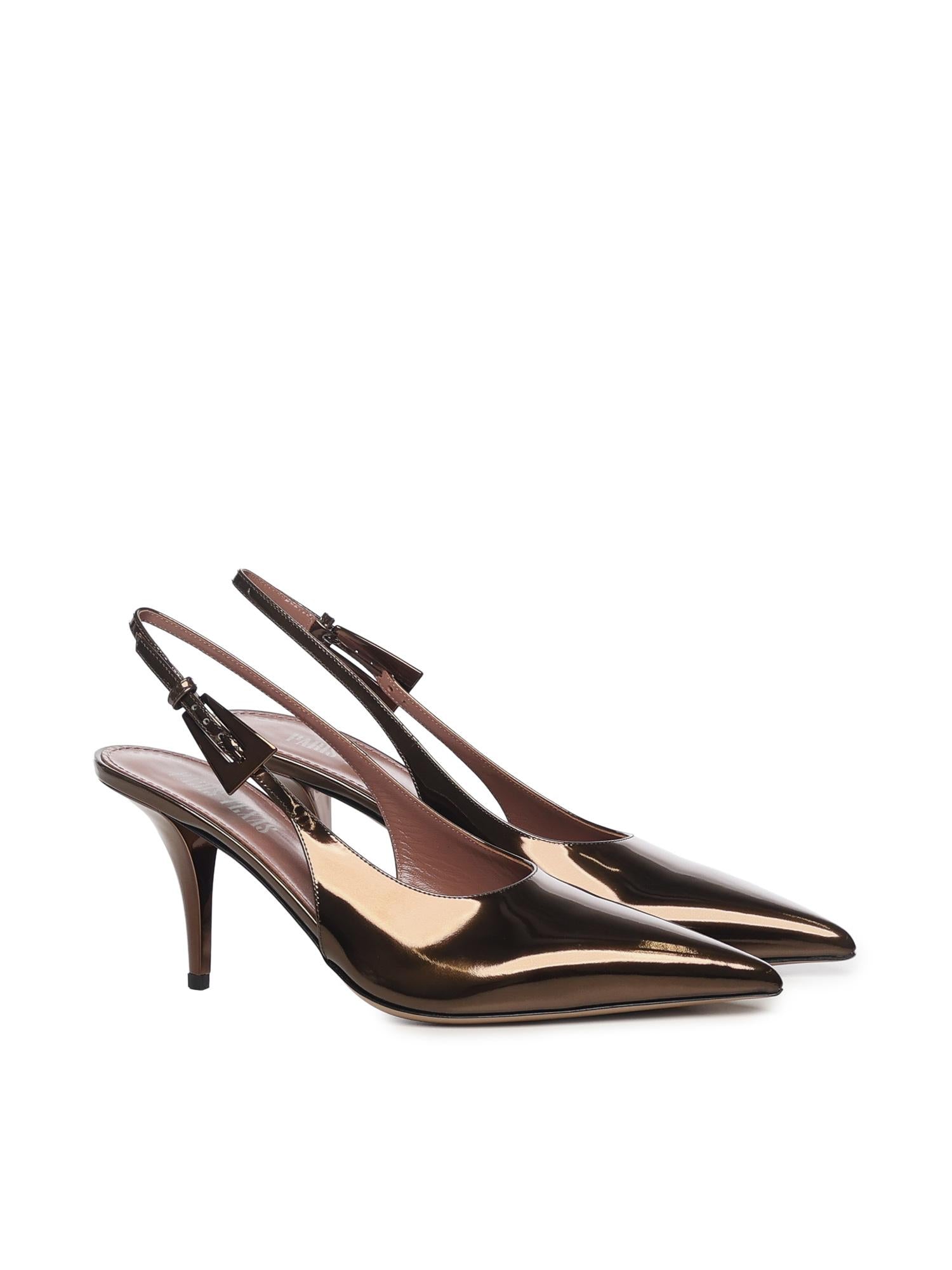 Pumps slingback Jessica in vernice PX1342XNPMR EBANO PARIS TEXAS 