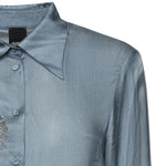 Camicia fluida con stampa gioiello 106211 A37NF15 PINKO 
