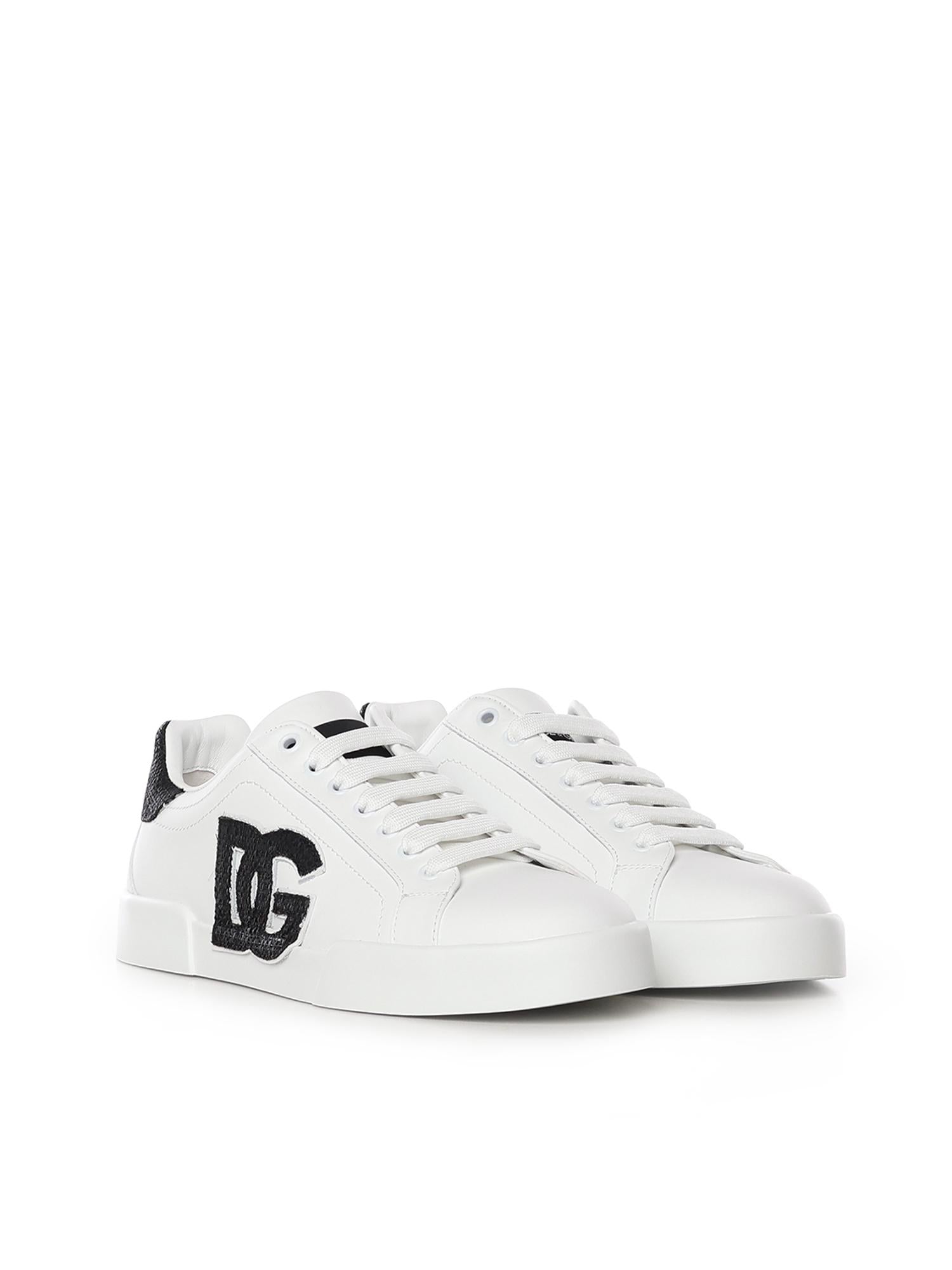 Sneaker Portofino light strobel in pelle CS2395 A013789697 DOLCE & GABBANA 