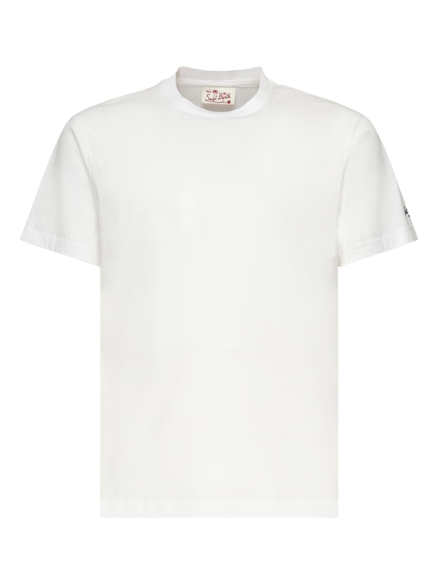 T SHIRT WITH SHORT SLEEVES DOV0009 00049H MC2 SAINT BARTH 