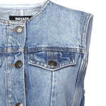 Top in denim 115167 1321 ROTATE 