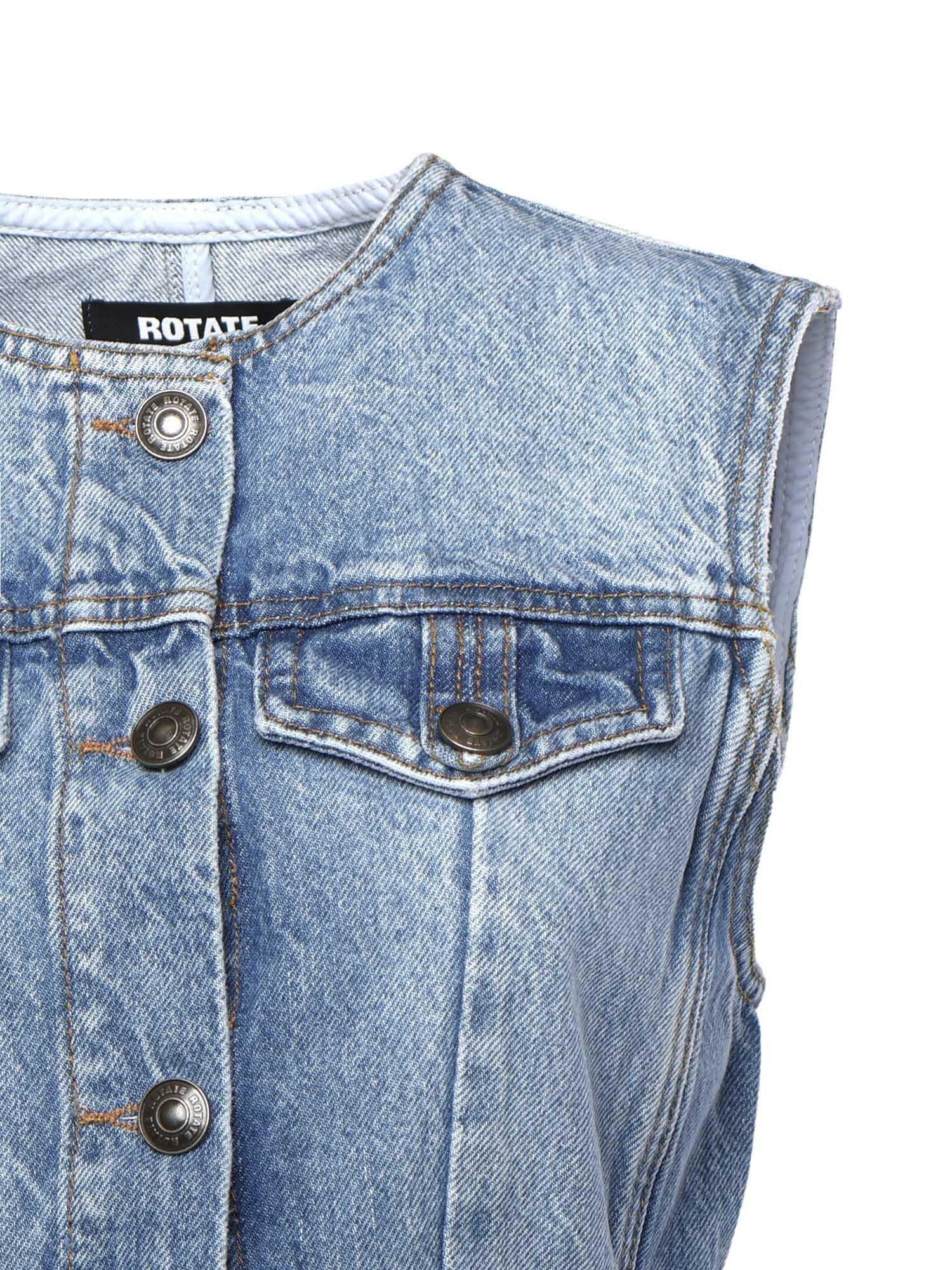 Top in denim 115167 1321 ROTATE 