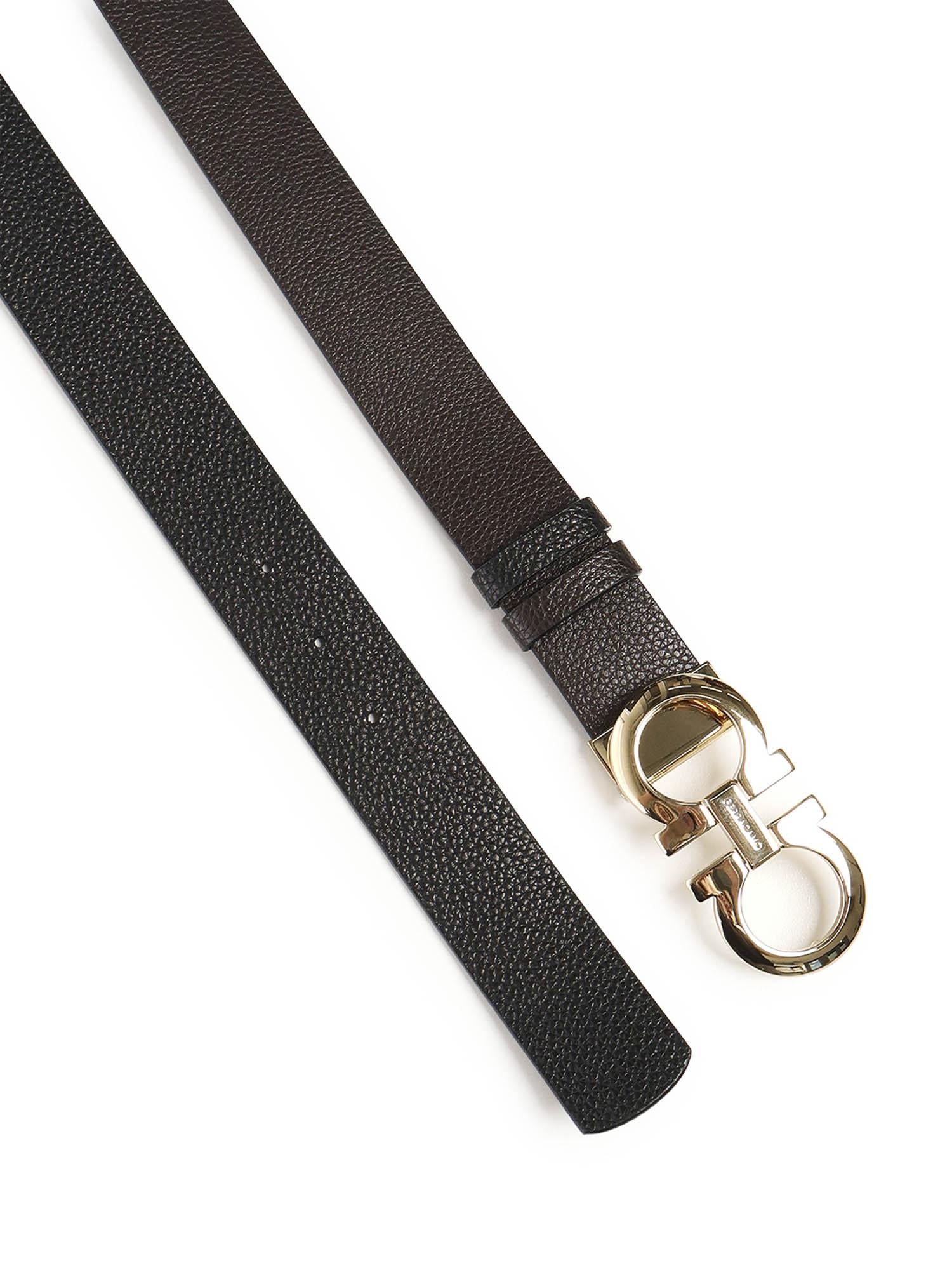 Cintura Gancini in pelle 23A564 786248745 FERRAGAMO 